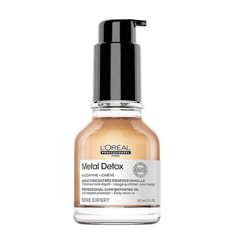 Loreal professionnel metal detox concentrated oil 50ml 1.7fl.oz - Lyskin