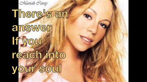 Mariah Carey Hero with Lyrics - YouTube