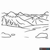 Andes Mountains Colouring Pages Sketch Coloring Page sketch template