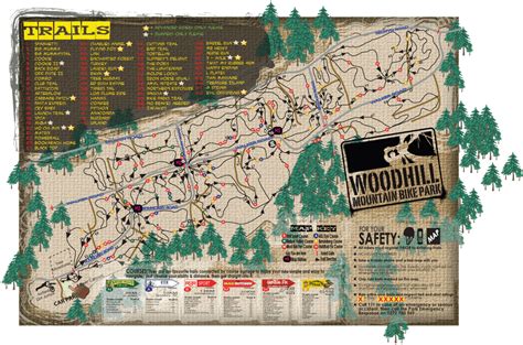 Woodhill Mountain Bike Park - Maps