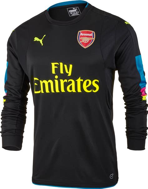 Puma Arsenal Goalkeeper Jersey - 2016 Arsenal GK Soccer Jerseys