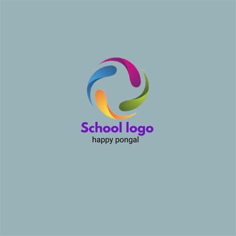 school logo | Logo templates, Logo design free templates, School logo