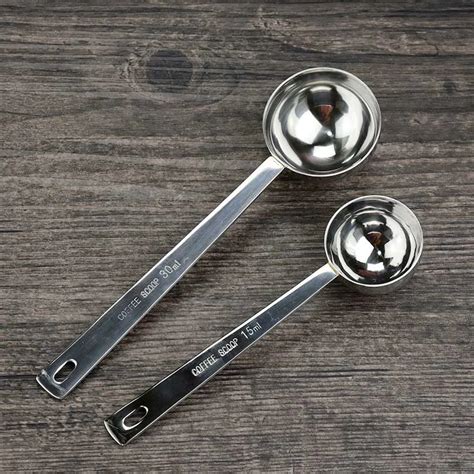 304 Stainless Steel Coffee Measuring Spoons, Tea Coffee Measure Utensil ...