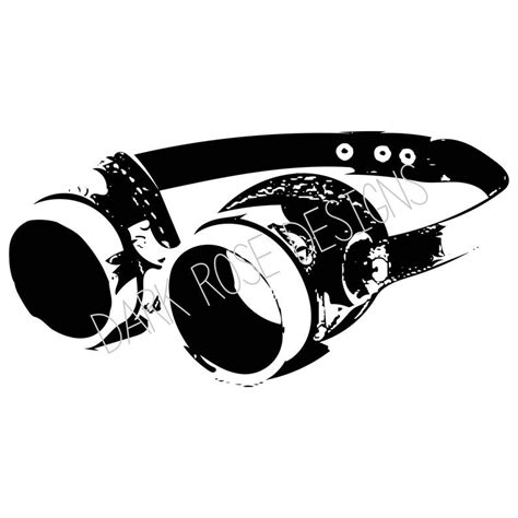 INSTANT DOWNLOAD Steampunk Goggles Clip Art Digital Art - Etsy