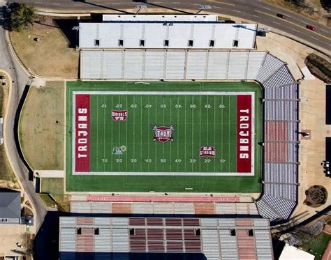 Veterans Memorial stadium, Troy University #TroyTrojans #OneTroy # ...