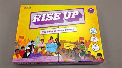 RISE UP Board Game Is All About Fighting The System