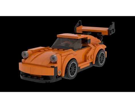 LEGO MOC-24734 Porsche 911 / GT3 RS (Speed Champions 2019) | Rebrickable - Build with LEGO