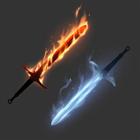 Flaming Sword Stock Photos, Pictures & Royalty-Free Images - iStock