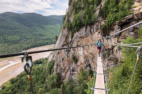 Via Ferrata Suspension Bridge | Via Ferrata Parc National Fj… | Flickr