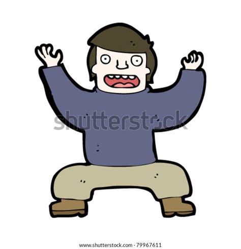 Cartoon Man Yoga Pose Stock Vector (Royalty Free) 79967611 | Shutterstock