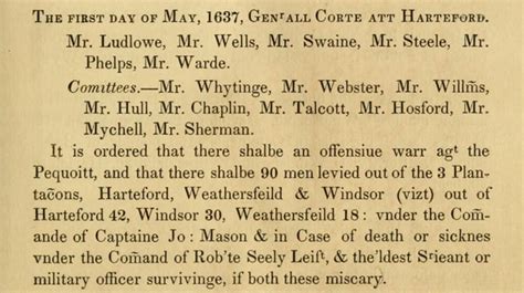 The Pequot War | Battlefields of the Pequot War