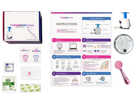 SneakPeek At-Home Gender Test