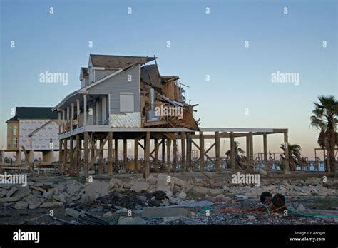 Damage caused by Hurricane Katrina Near New Orleans Louisiana Stock Photo: 15457336 - Alamy