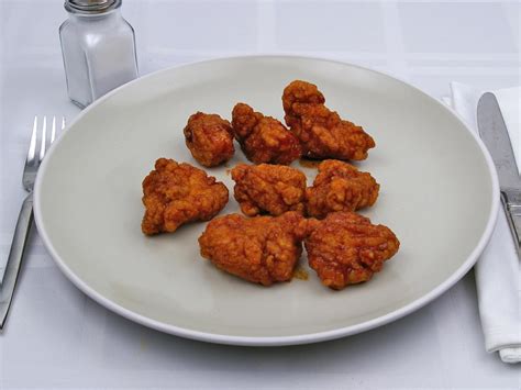 Calories in 8 piece(s) of Kentucky Fried Chicken - HBBQ Hot Wings.