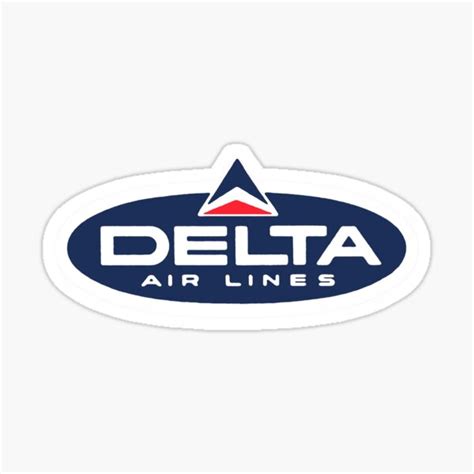 Delta Airlines Stickers | Redbubble