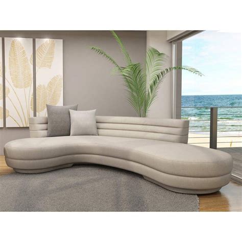 Modern curved sectional sofas - Hawk Haven