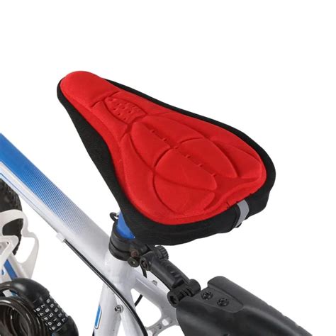 HOT Comfortable Bicycle Saddle Cover Memory Foam Seat Cover Cushion for Mountain Bike Multiple ...