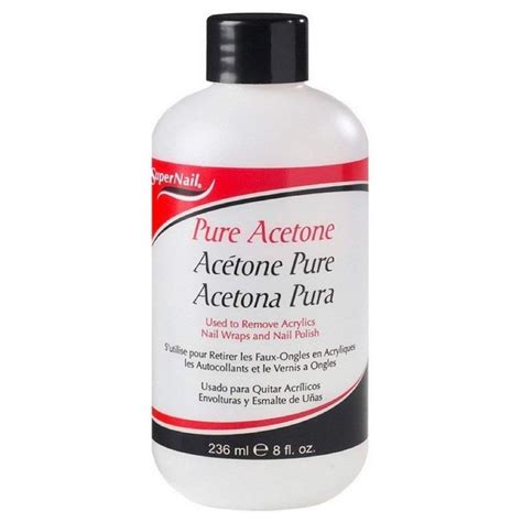 Super Nail Pure Acetone Polish Remover 8oz for sale online | eBay | Acrylic nails at home ...