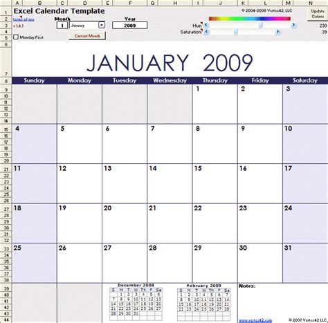 2025 Blank Calendar Template Excel Spreadsheet Free Download - Virginia ...