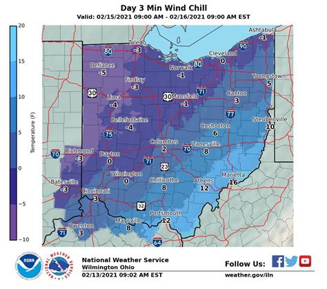 National Weather Forecast Predicts Heavy Snow Throughout Ohio - Scioto Post