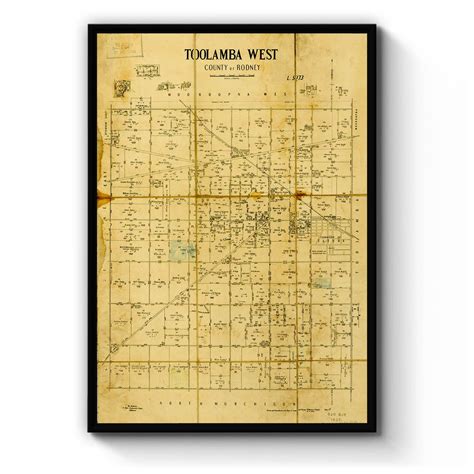 Tatura, Victoria Australia Vintage Map #3 (1940) – Vintage Maps