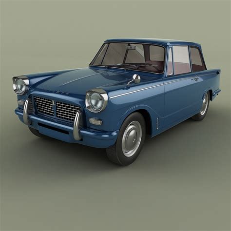 Triumph Herald 1200 Saloon 3D | CGTrader