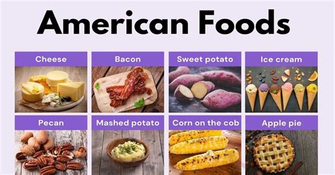 95+ Most Popular American Food Names • 7ESL | Popular american foods, American food, Food