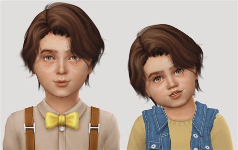 Simiracle: Wings OE0202 - Sims 4 Hairs | Sims hair, Toddler hair sims 4 ...