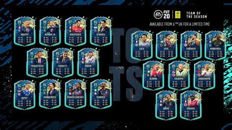 FIFA 20 TOTS: Mbappé e Neymar 98 guidano il Team of the Season della ...