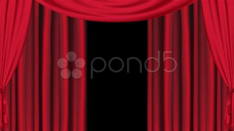 Theatre Curtain Opening. Stock Footage - YouTube