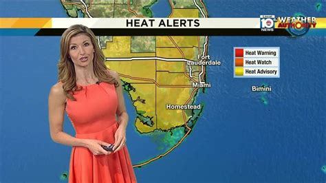 Julie Durda says to expect 'oppressive heat' - YouTube