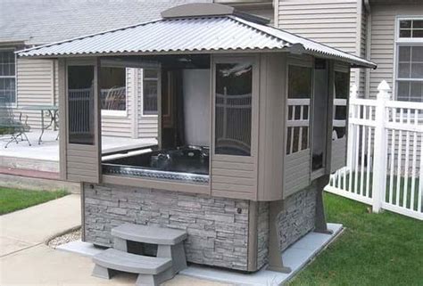 13 Awesome Hot Tub Enclosures - Love Home Designs