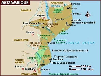 Mozambique climate: average weather, temperature, rain - Climates to Travel