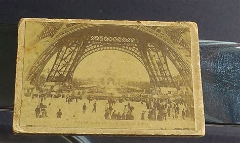 Entrance ticket for the Eiffel tower from 1899 - Catawiki