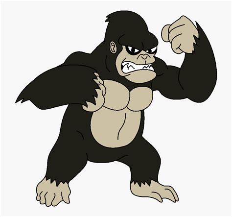 Transparent King Kong Clipart - Cartoon , Free Transparent Clipart ...