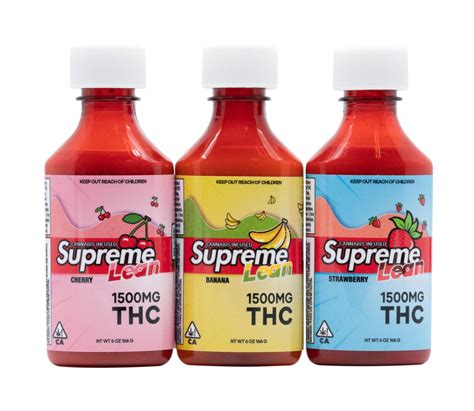 Supreme THC Lean Syrup 1500mg - IE 420 Meds