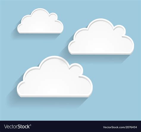 Abstract cloud background Royalty Free Vector Image