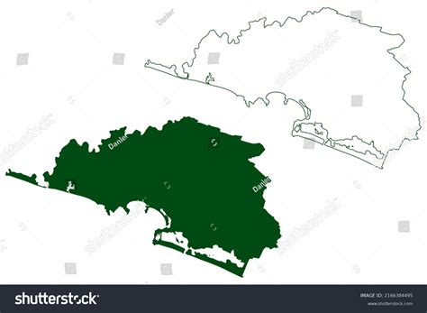 Manzanillo Municipality Free Sovereign State Colima Stock Vector ...