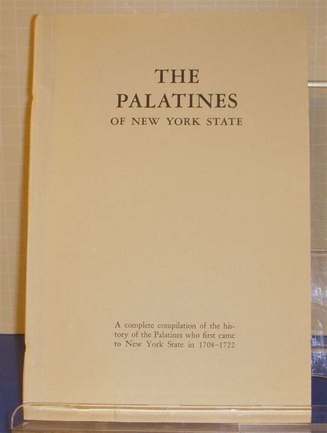 The Palatines of New York State 1953 German Genealogy History NY | Palatine, Genealogy history ...