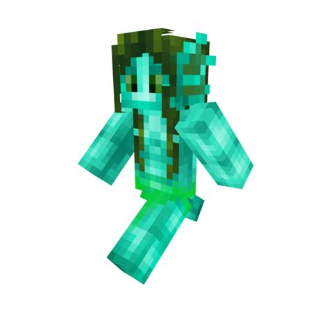 Siren minecraft skin by DinowCookie on DeviantArt