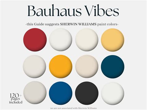 Sherwin-williams Color Palette: Bauhaus Vibes, 12 Colorful Sherwin ...