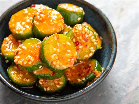 Korean Marinated Cucumber Banchan (Oi Muchim) Recipe