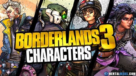 Borderlands 3 Characters » Everything You Need to Know » MentalMars