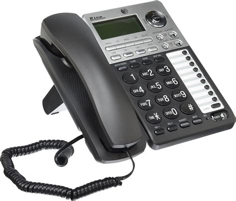 AT&T ML17939 2-Line Corded Telephone with Digital: Amazon.co.uk ...