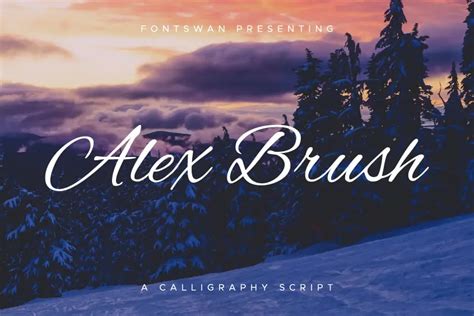 Alex Brush Font Free Download | FontSwan