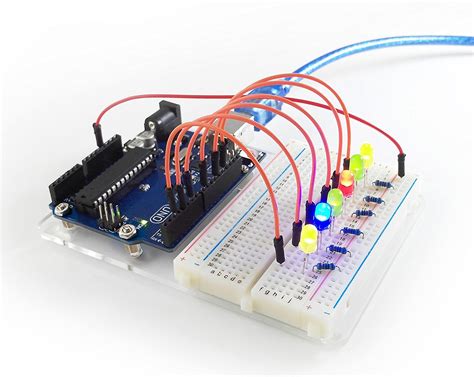 Arduino Breadboard Led Circuit