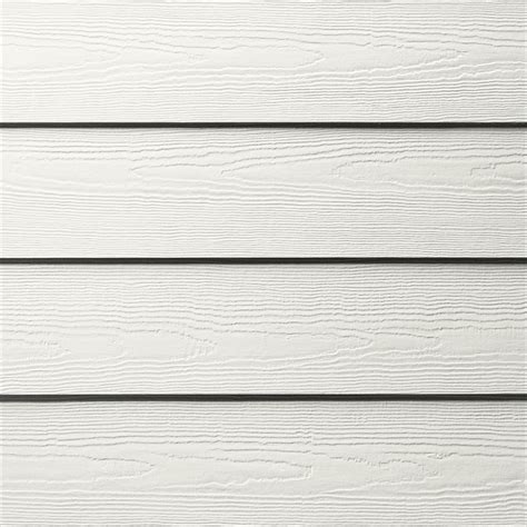 James Hardie 6.25-in x 144-in ColorPlus-HZ10 HardiePlank Arctic White Cedarmill Lap Siding at ...