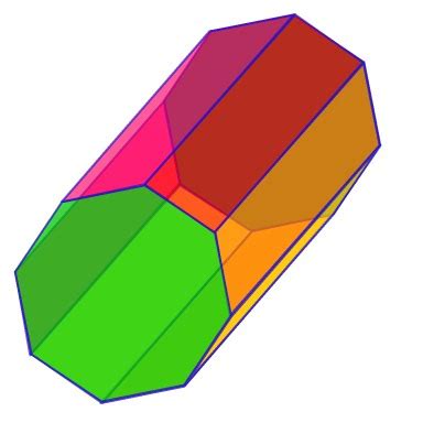 Octagon 3d Shape