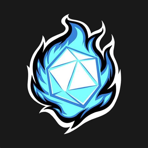 Flaming d20 V4 by d20monkey | Dungeons and dragons art, D&d dungeons ...