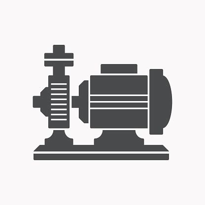 Water Pump Vector Icon Stock Illustration - Download Image Now - iStock